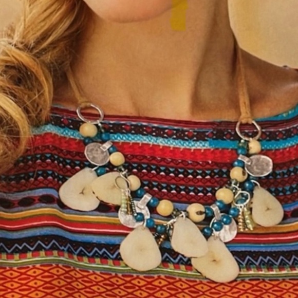 ‼️FINAL PRICE‼️ Silpada Polished Palms SS Tagua Nut Necklace (N3307) - Picture 3 of 12